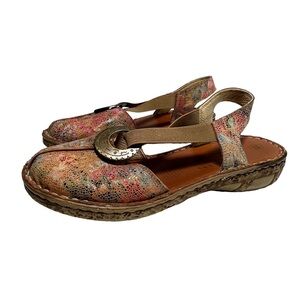 Spring Step Swirlet Back‎ Strap Sandals